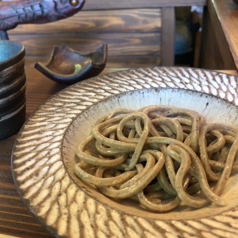 粗挽き太打ちのもり蕎麦(蕎麦 市のせ)