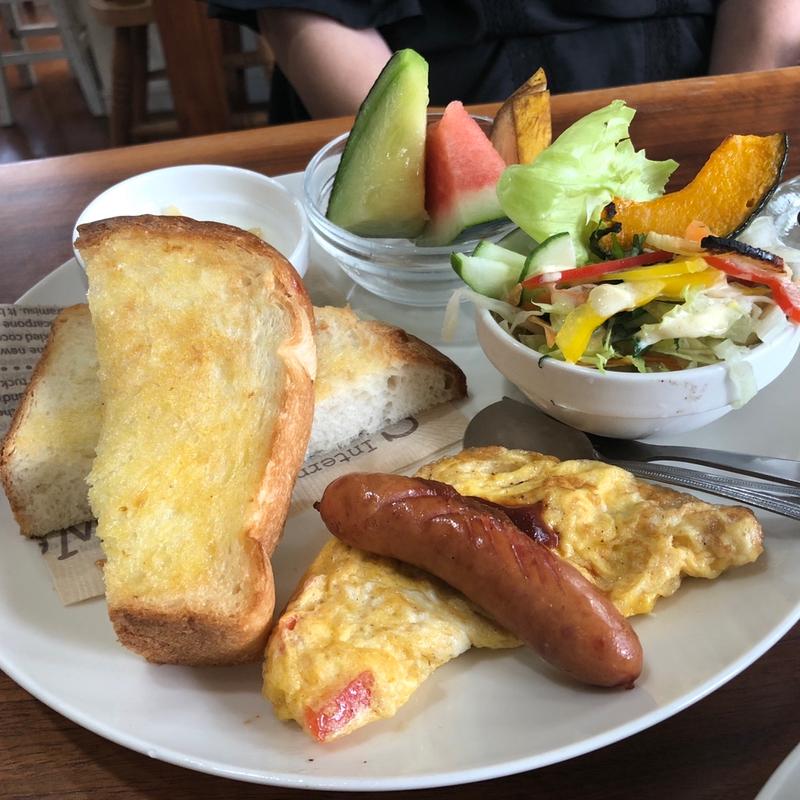 モーニングBセット(ナチュラルカフェfu-ka （風香）)