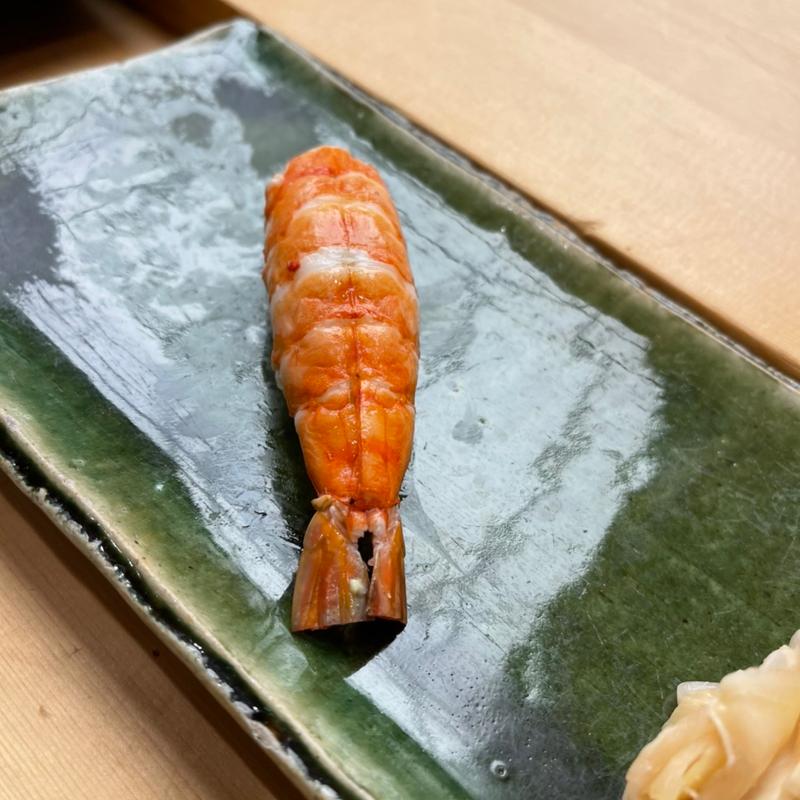 茹で海老(築地 寿司清 JR伊勢丹京都 11F)