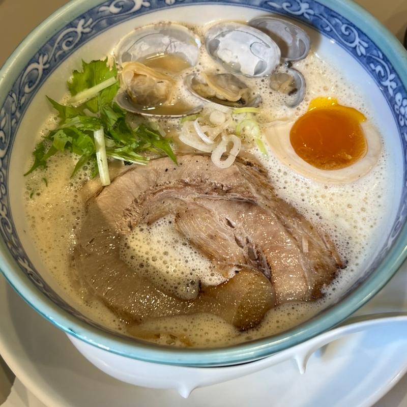 魚貝鶏白湯そば(鶏白湯そば　純)