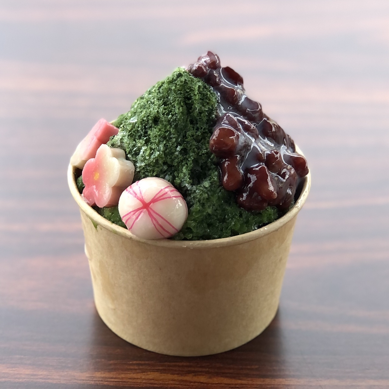 生麩かき氷抹茶あずき(麩の岡田屋 )の口コミ一覧 | No.1のメニューが