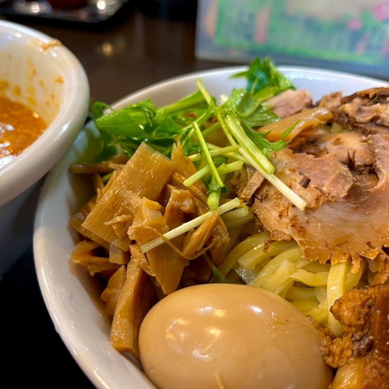 肉つけ担々麺(手打ち麺処 暁天 （テウチメンドコロ キョウテン）)