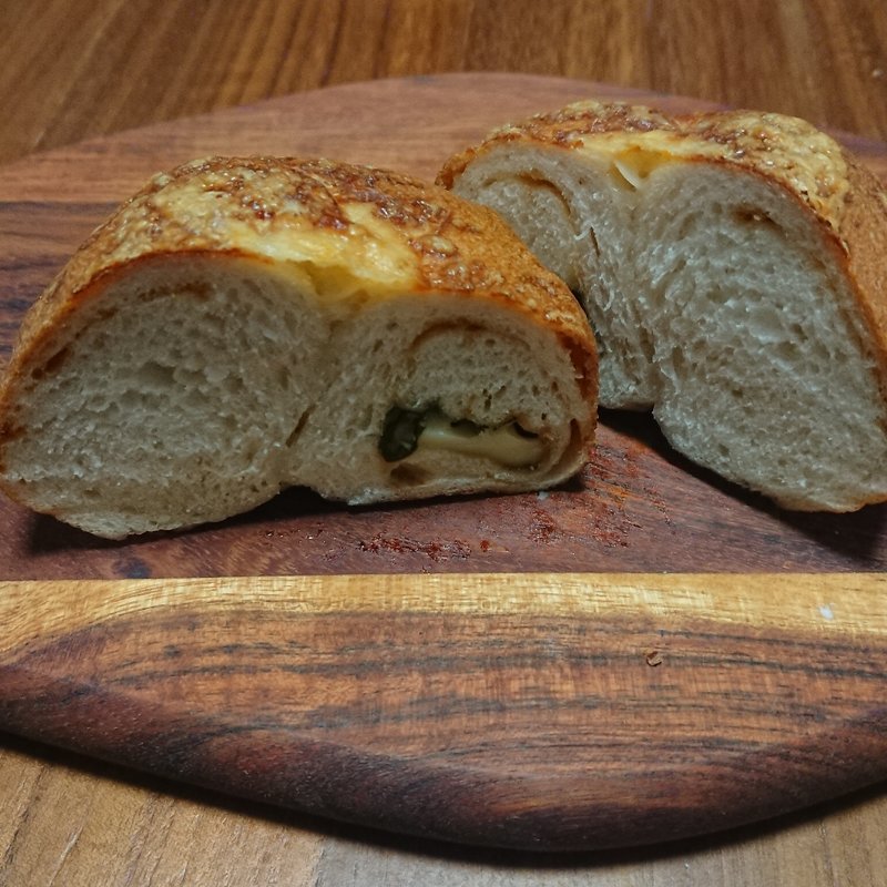 赤みそチーズ&大葉(テコナ　ベーグルワークス)