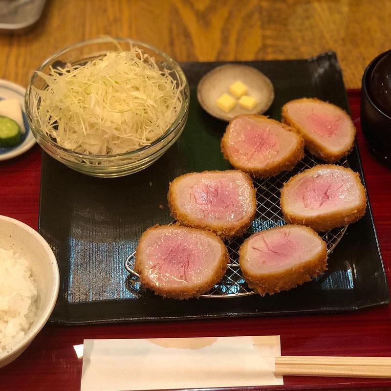 上ヒレ定食(大)(炭火焼とんかつ 大蔵)
