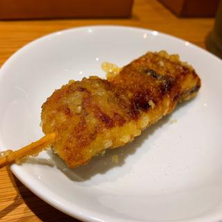 鰻蒲焼き天ぷら串(食堂◎まるに)