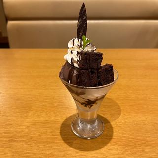 チョコレートパフェ(ココス 横浜阪東橋店)