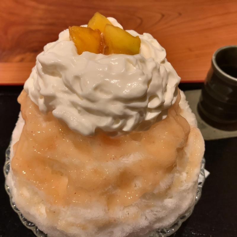 生モモミルク(日本橋氷菓店)