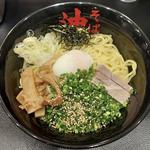 油そば並　スペシャルトッピングA(東京油組総本店　広島本道組)