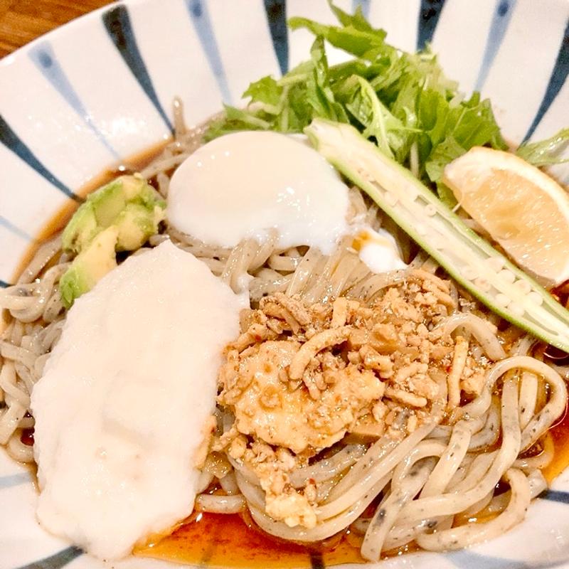 月見とろろぶっかけ(周月)