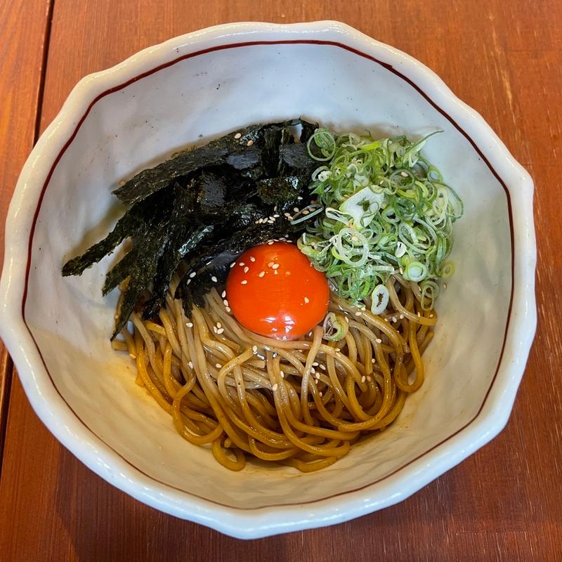 釜玉らーめん(淡路島バーガープラス)