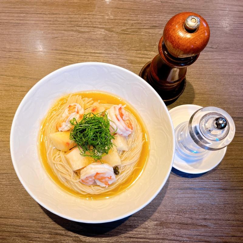 桃の冷やしらぁ麺(支那そばや本店 )