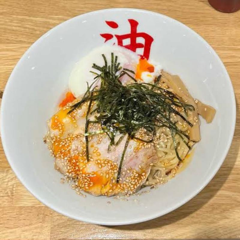 油そば 大盛1.5玉(きりん寺 河内天美店)