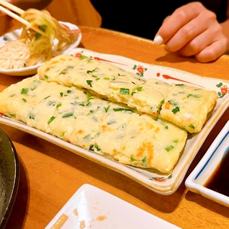 ネギのチヂミ焼き(居酒屋 海 （KAI）)