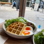 ワッフル(かしく コルドン・ブルー 南禅寺店 （カシク Cordon Blue）)