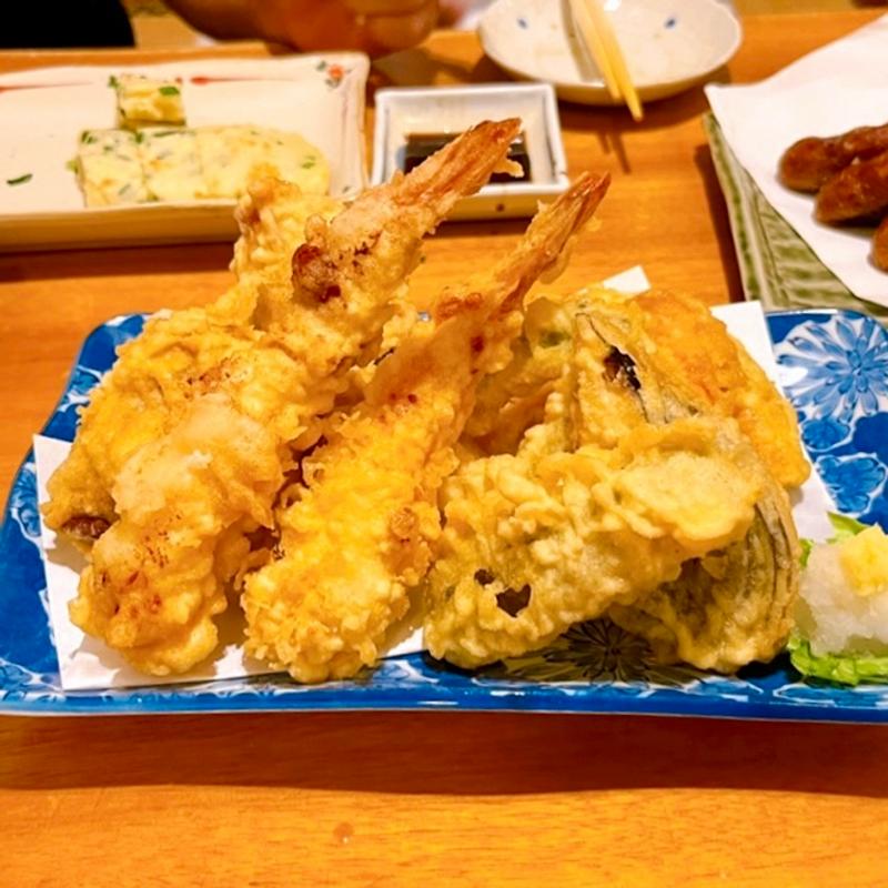天ぷら盛り合わせ(居酒屋 海 （KAI）)
