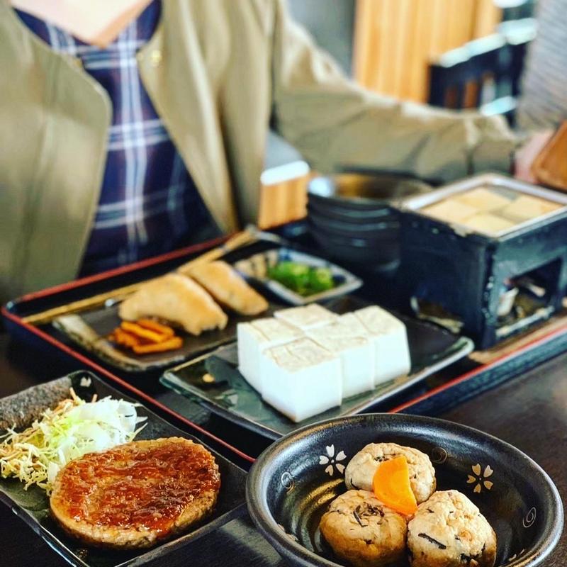 豆腐ハンバーグ膳(豆富茶屋 林 )