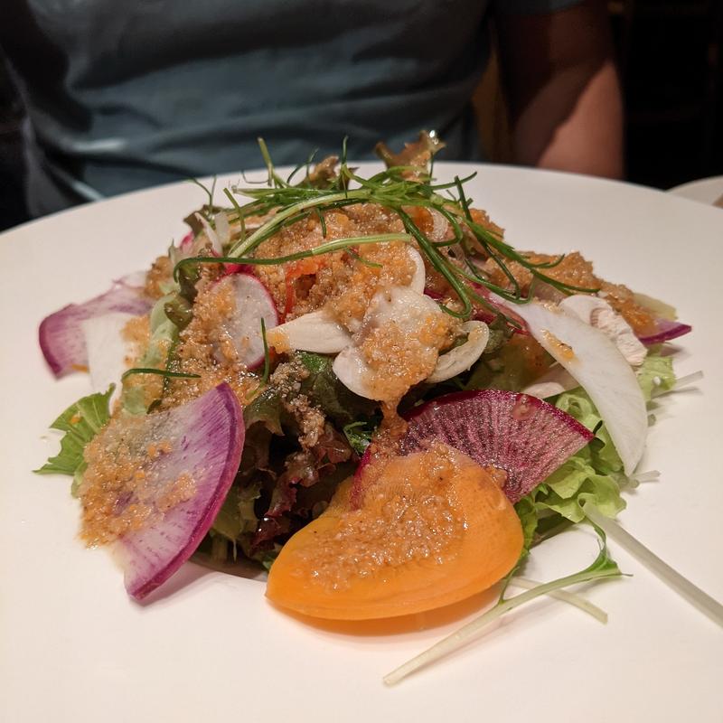 有機野菜のサラダ(イル バッカ)