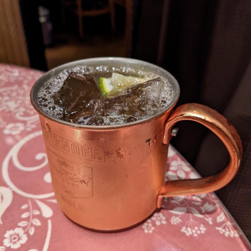 自家製生姜VODKA モスコミュール(イル バッカ)