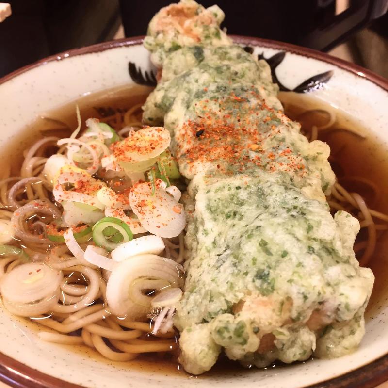 ちくわ天そば(そばよし 神谷町店 )