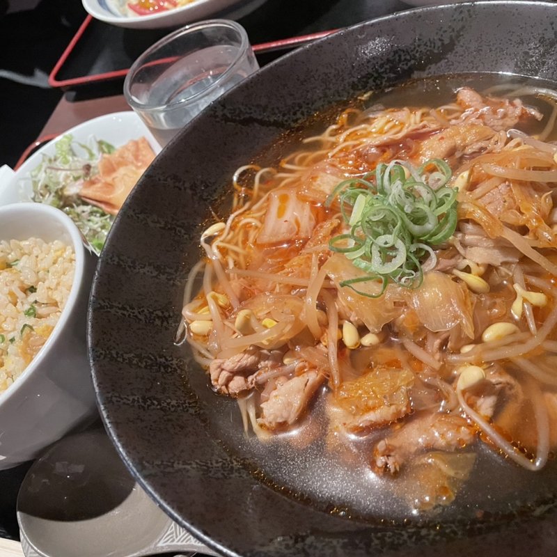 週替わりセット(マーラータンメン)(中国酒菜 凛 （チュウゴクシュサイ リン）)