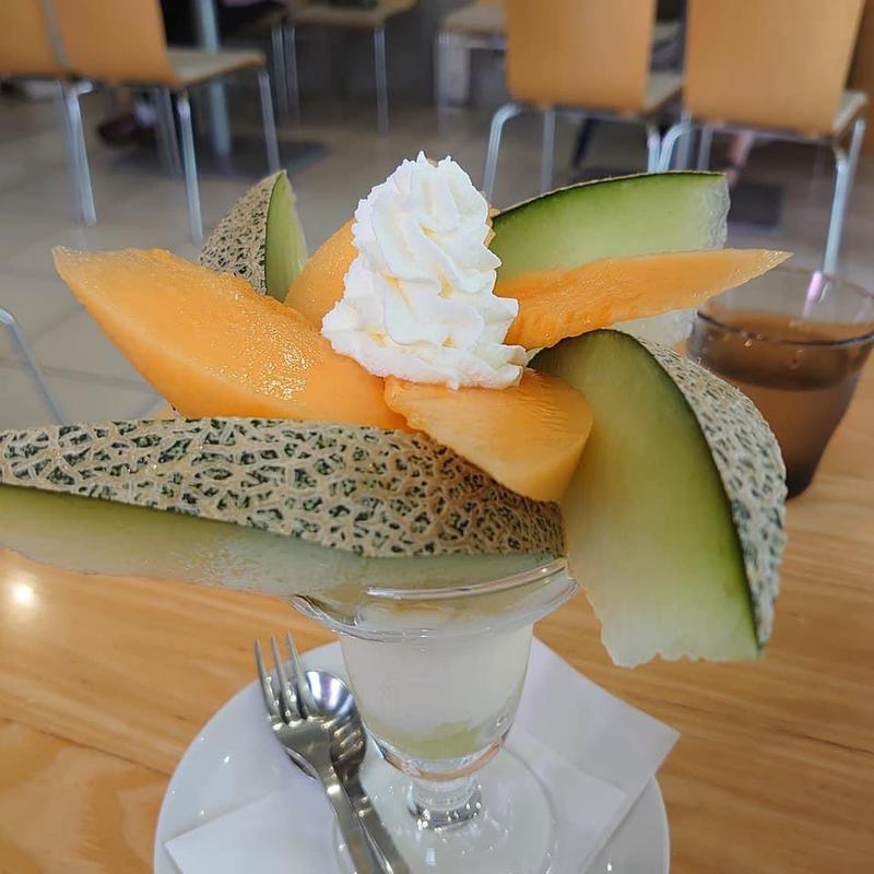 メロンパフェ(フルーツパーラーゴトー)