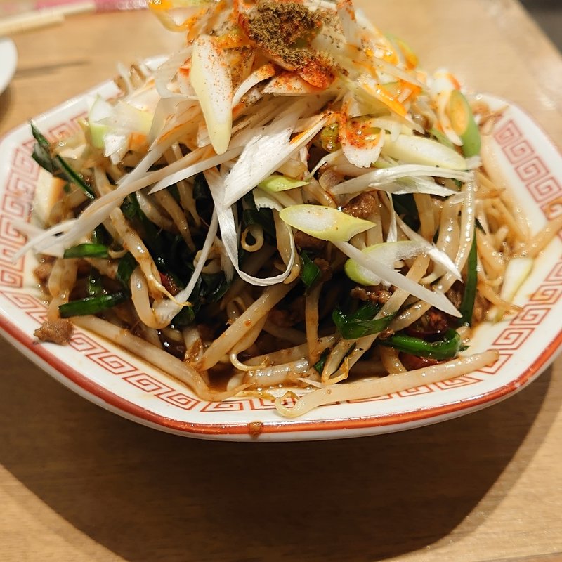 汁なし台湾皿(大阪王将 大井町店)