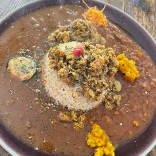  チキンキーマ＋トマトカレー＋お肉(ラム)カレー (SOMA （ソーマ）)