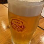 ビール(国頭港食堂)