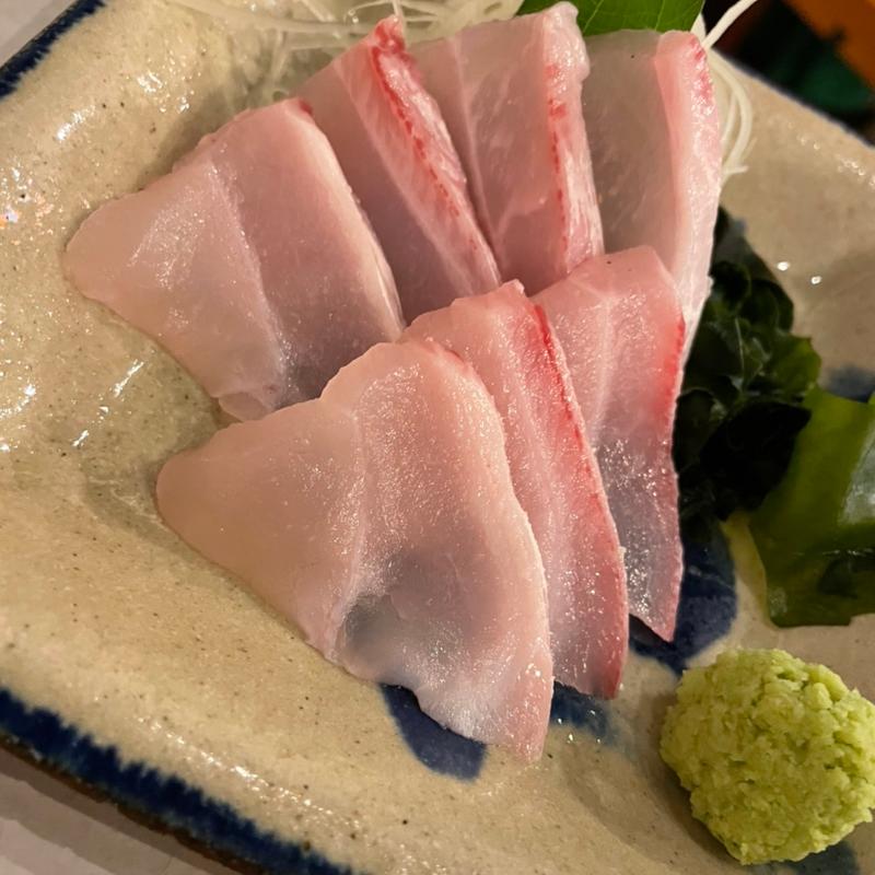 白身の刺身(国頭港食堂)