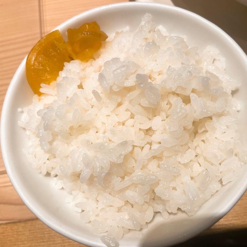 ライス(東京煮干し らーめん玉 東京駅店)