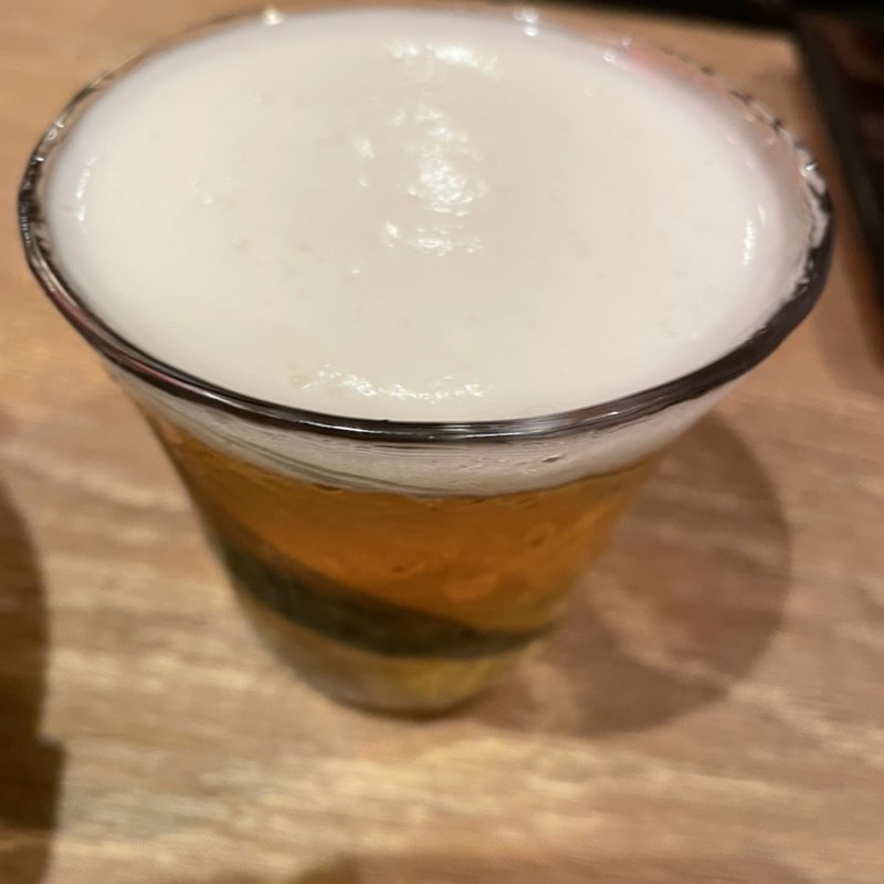 グラスビール(焼肉ホルモン たけ田 東久留米店)
