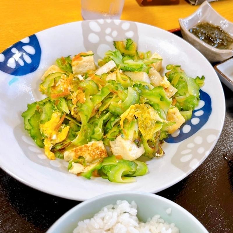 ゴーヤチャンプルー定食(紀乃川 （きのかわ）)