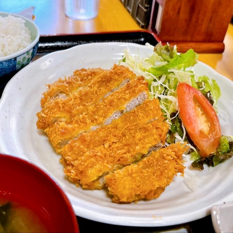 山原豚Aロースカツ定食(紀乃川 （きのかわ）)