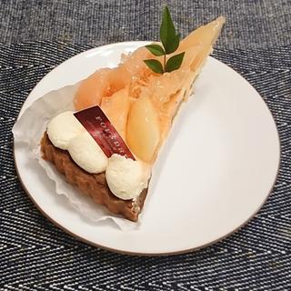 桃と紅茶のタルト(ファウンドリー そごう横浜店)