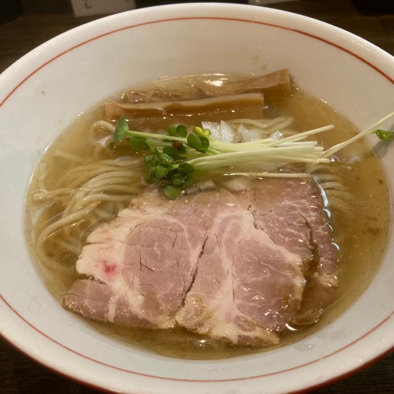 さんまの冷やし塩らーめん(麺や なかよし)