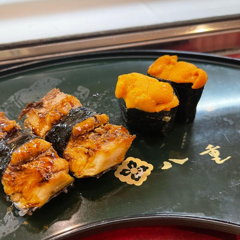 雲丹 穴子(八重寿し )