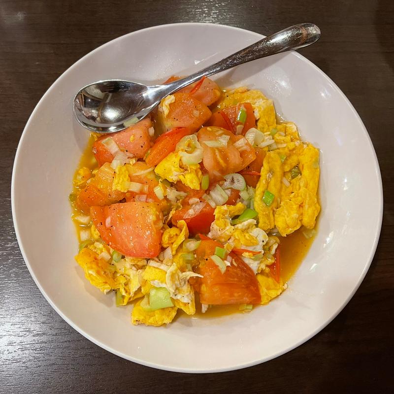 トマトと玉子炒め(いづみ屋　)