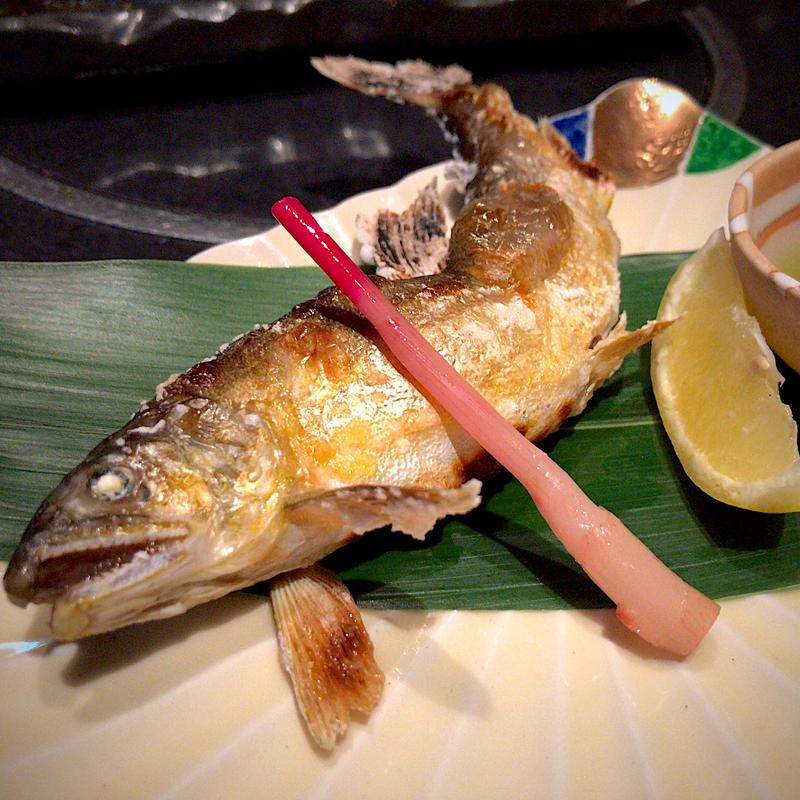 鮎塩焼き(伊達な郷土料理と原始焼 牡鹿半島 仙台駅前店 （牡鹿半島）)