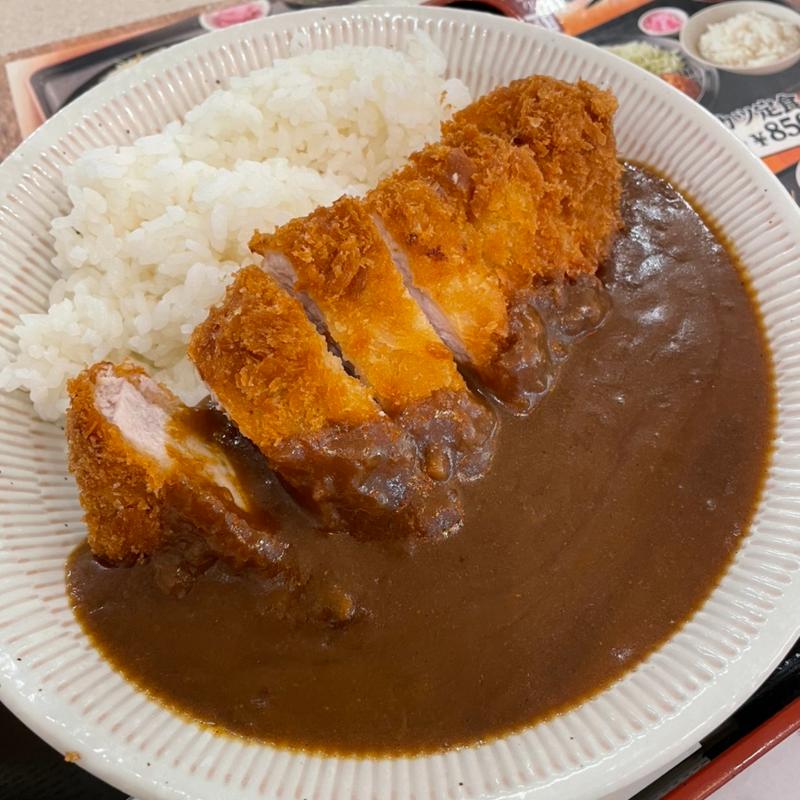 カツカレー(串カツ田中 新横浜店)
