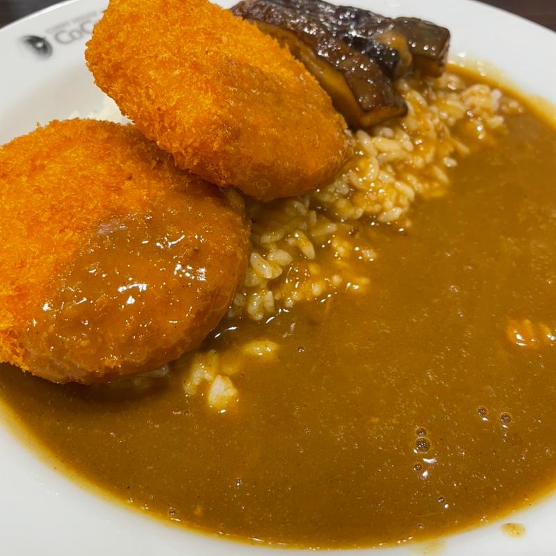 クリームコロッケカレー(ＣｏＣｏ壱番屋 堺北花田店 （ココイチバンヤ）)