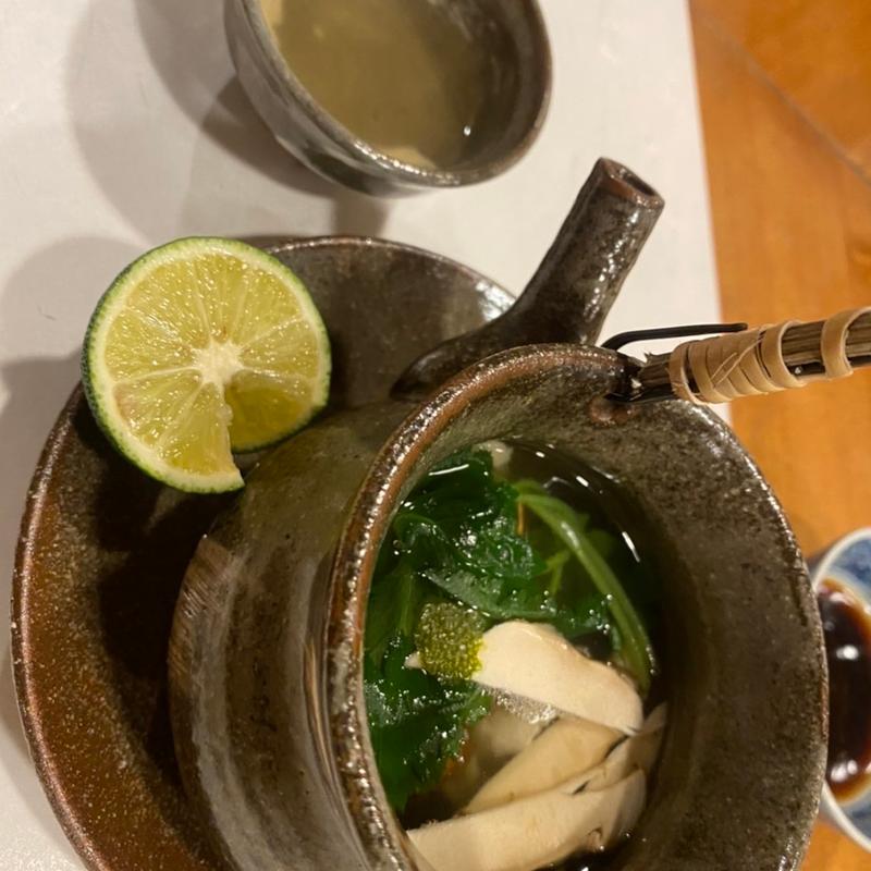 松茸土瓶蒸し(ゆうき )