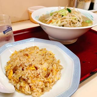 タンメン&半炒飯(中華食堂かみのげ)