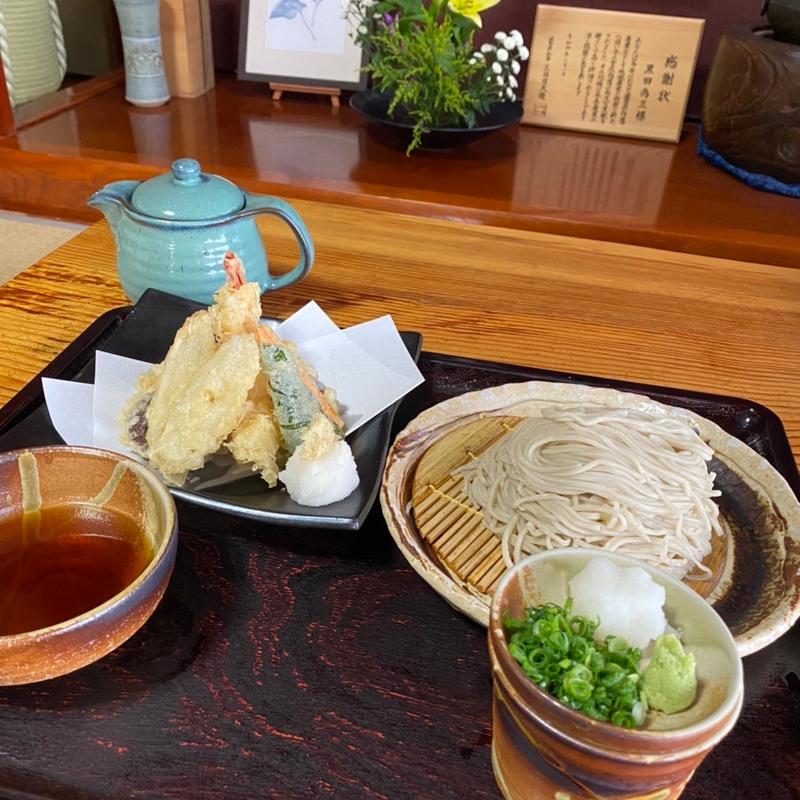 天もりそば(手打ちそばと朝宮茶の店 黒田園 )