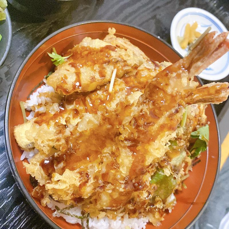 天丼(割鮮　うを亀本店)