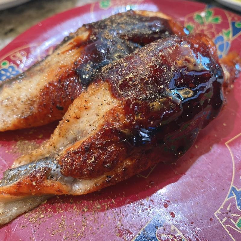 うなぎ(回転寿司 根室花まる 銀座店)