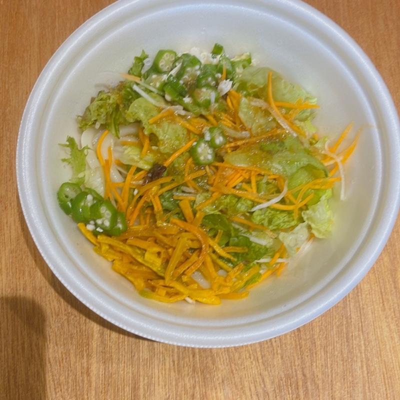 コクうまサラダうどん(はなまるうどん 四谷店 )