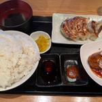 餃子&甘酢肉団子定食