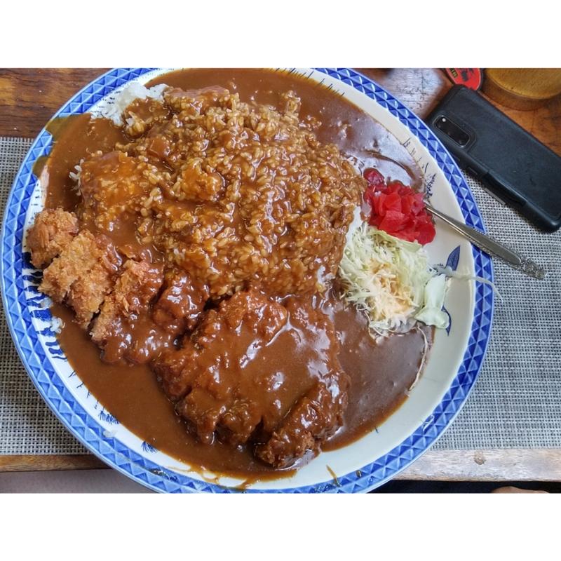 カツカレー  (特盛)(ぐるめ茶屋 )