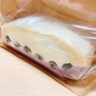 ブルーベリークリームチーズ(カフェトライノサンドウィッチ横川店)
