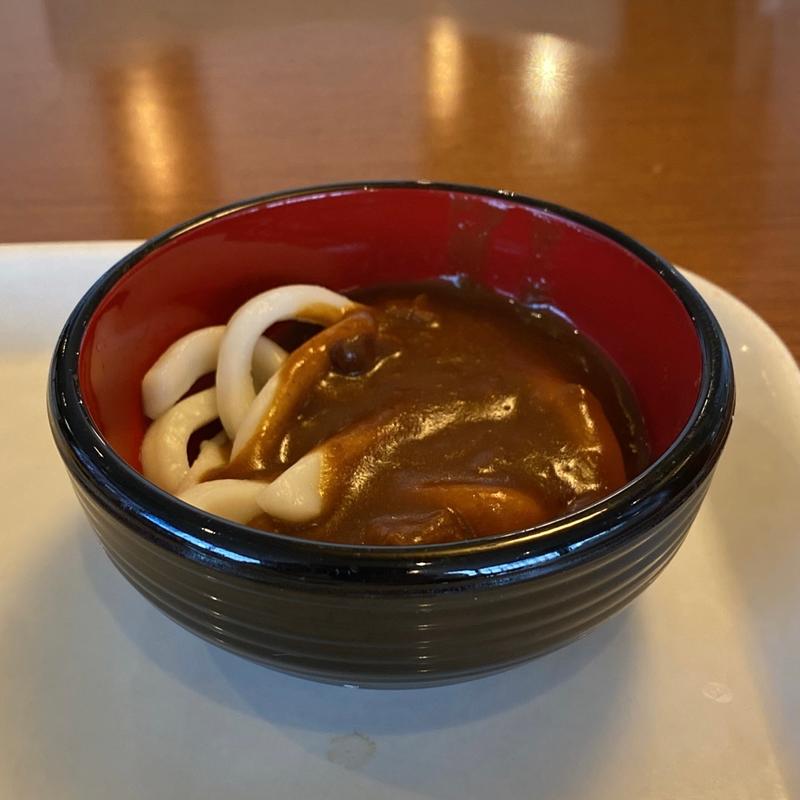 牛すじカレー伊勢うどん(フレックスホテル)